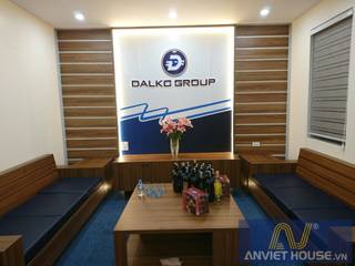 Office interior design and construction of Danko Group - Hanoi, Anviethouse Anviethouse Ticari alanlar Ahşap Ahşap rengi