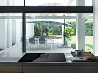 Franke Maris 2gether - Smartes Kochfeld mit Power-Abzug, Franke GmbH Franke GmbH Modern kitchen