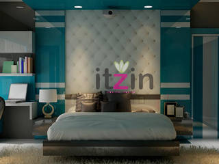 Title: 5 Wall Designs Which Can Totally Upgrade Your Living, Itzin World Designs Itzin World Designs Modern style bedroom Best Wall Décor, Best Interior Inspiration, Best Wall Décor Ideas, Wall Accents, Interior Design Inspiration, Best Interior Designers, Best Interior for Home, Bedroom Ideas, Bedroom Décor