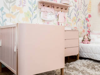 QUARTO DE MENINA FLORAL, Lilibee Lilibee Kamar Bayi/Anak Modern