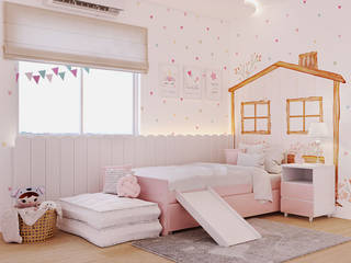 QUARTO INFANTIL ISABELLA MANTELLI, Lilibee Lilibee Kamar Bayi/Anak Modern