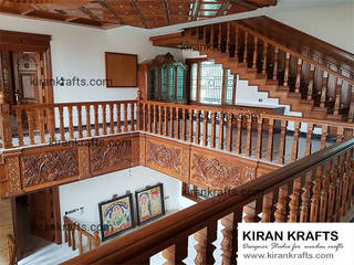 Stairs, Kiran Enterprises Kiran Enterprises Лестницы Дерево Эффект древесины