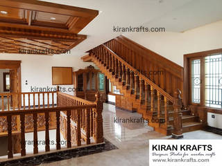 Stairs, Kiran Enterprises Kiran Enterprises Лестницы Дерево Эффект древесины