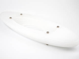 Oval schaal en hanglamp, Dutch Duo Design Dutch Duo Design SalonAccessoires & décorations Plastique Transparent