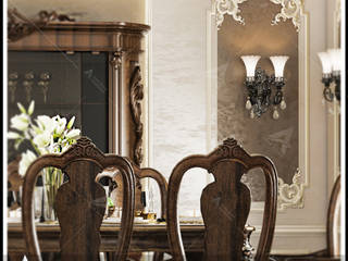 Dining Room, مهندس معمارى حر مهندس معمارى حر Salones de estilo clásico Madera Acabado en madera