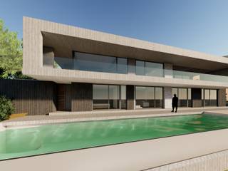 Vivienda A D, Roberto Martinez Bravari -arquitectos asociados Roberto Martinez Bravari -arquitectos asociados บ้านเดี่ยว คอนกรีตเสริมแรง