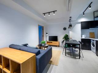 Tsing Fung Street, Hmlet Interiors Hmlet Interiors 스칸디나비아 거실