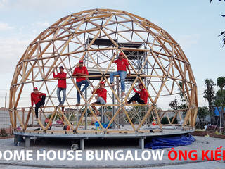 Thi công Dome House Bungalow 80m2 ở Đồng Nai, Công ty TNHH Ông Kien Công ty TNHH Ông Kien