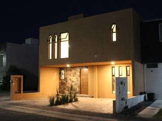 Fracc. Residencial El Refugio, Qro., Menguel arquitectos Menguel arquitectos Casas estilo moderno: ideas, arquitectura e imágenes