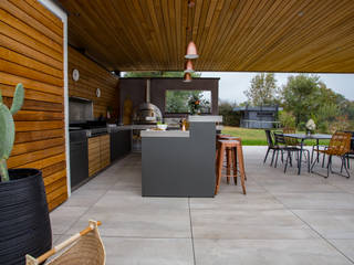 Arredare una veranda esterna, Alfa Forni Alfa Forni Jardins modernos