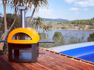 Poolside pizza oven, Alfa Forni Alfa Forni Modern balcony, veranda & terrace