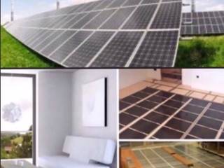 Sistema de calefacción por folio radiante y apoyo solar fotovoltaico CECATHER | FOLIO RADIANTE - SUELO RADIANTE ELECTRICO.