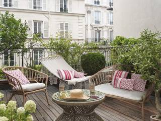 Salotto per giardino su Maisons du Monde, press profile homify press profile homify Balconies, verandas & terraces Furniture