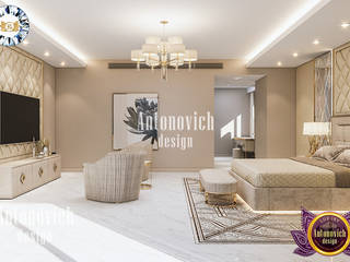 LUXURY BEDROOM INTERIOR DESIGN BY LUXURY ANTONOVICH DESIGN , Luxury Antonovich Design Luxury Antonovich Design Спальня