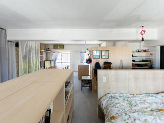 Renovation5050, HAMADA DESIGN HAMADA DESIGN غرفة المعيشة