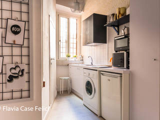 Nel cuore di Roma - 1° piano, Flavia Case Felici Flavia Case Felici Modern style kitchen