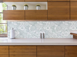 Pannelli Retro Cucina Lizea studiati per proteggere e decorare la vostra cucina, lizea sas lizea sas Cuisine moderne Aluminium/Zinc