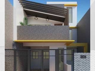 2 STOREY RESIDENTIAL WITH DECK , 3D Architecture 3D Architecture