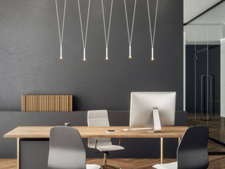Oświetlenie nowoczesne, Szukam Lampy Szukam Lampy Modern living room Aluminium/Zinc