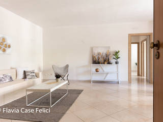 Un appartamento in centro, Flavia Case Felici Flavia Case Felici Modern living room