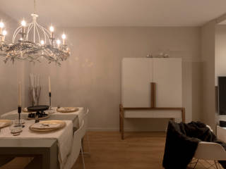 Ático RJ, en Massanassa, acertus acertus Modern dining room White