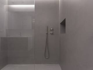 Apartamento IN, en Benetússer, acertus acertus Modern bathroom Grey