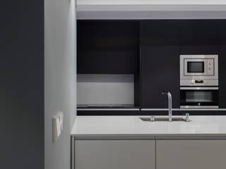Apartamento CJ, en Grao de Valencia, acertus acertus Modern kitchen White