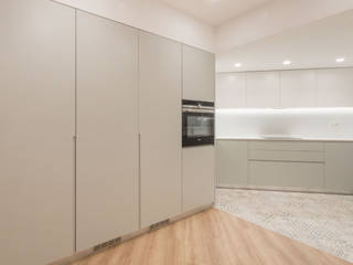 Ático NF, en la Raiosa, acertus acertus Modern kitchen White