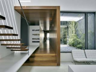 Estudio de Arquitectura, en Ruzafa, acertus acertus Modern Study Room and Home Office Wood effect