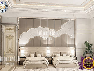SOPHISTICATED BEDROOM INTERIOR DESIGN , Luxury Antonovich Design Luxury Antonovich Design Спальня