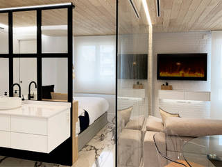 DISENA studio - Diseño Loft DISENA studio Baños de estilo minimalista