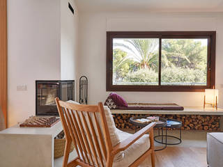 Casa con Alberca en la Costa Catalana, Bloomint design Bloomint design Living room