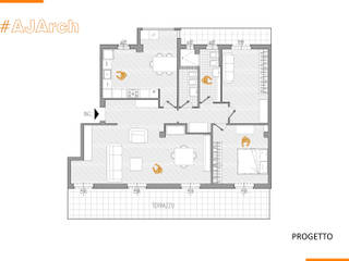 Attico C_G, Alessandro Jurcovich Architetto Alessandro Jurcovich Architetto