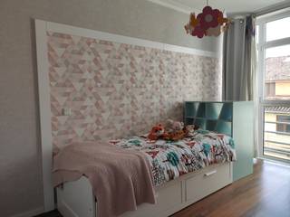 Quarto das Princesas, AtelierAtelier AtelierAtelier Modern nursery/kids room