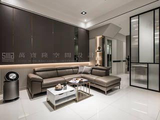 【富聿建設│居閑2】, SING萬寶隆空間設計 SING萬寶隆空間設計 Modern Living Room