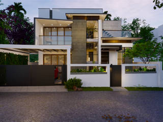 Design Build Project - 3 BHK Home with Open Kitchen Concept, Radianz Design-Build Radianz Design-Build Single family home