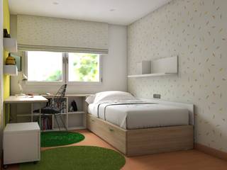 ¿Verde o Azul? Habitaciones Infantiles llenas de vida , Lumelar Muebles y Decoracion Lumelar Muebles y Decoracion Dormitorios de estilo moderno