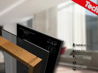 TechMirror by Tech@Home, Tech@Home Tech@Home Casas de estilo moderno