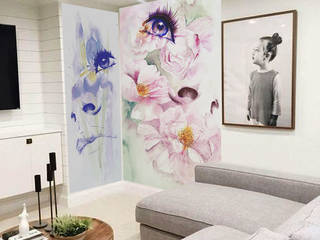 ROSErosa, Michela Masi Michela Masi Modern walls & floors Paper Pink