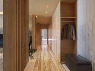 Decorador Online, Home Traces Home Traces Modern Corridor, Hallway and Staircase