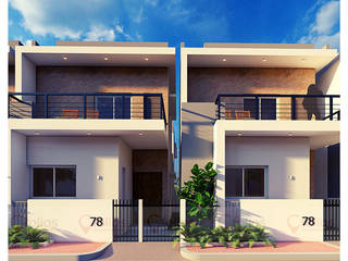 20*30 Row House Project @ Vijayapura, Cfolios Design And Construction Solutions Pvt Ltd Cfolios Design And Construction Solutions Pvt Ltd