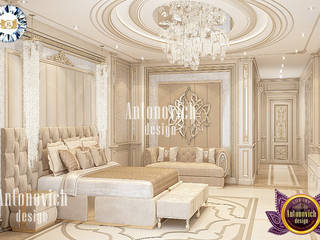 IDEAL BEDROOM INTERIOR DESIGN BY LUXURY ANTONOVICH DESIGN, Luxury Antonovich Design Luxury Antonovich Design Спальня