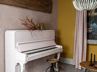 Nieuw: Traditional Paint High-Gloss van Pure & Original, Pure & Original Pure & Original Living room Pink