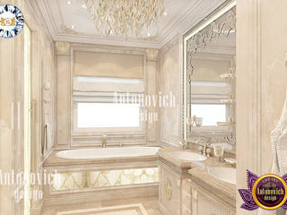 MOST LUXURIOUS BATHROOM INTERIOR DESIGN BY LUXURY ANTONOVICH DESIGN, Luxury Antonovich Design Luxury Antonovich Design Спальня