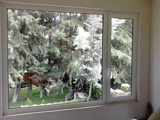 Canceleria de PVC Blanco 20 años, CRISVISA NAUCALPAN PVC CRISVISA NAUCALPAN PVC uPVC windows Plastic