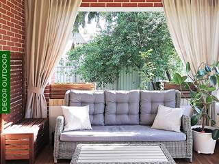 Текстиль для веранды, DECOR OUTDOOR DECOR OUTDOOR Klassieke balkons, veranda's en terrassen Textiel Amber / Goud