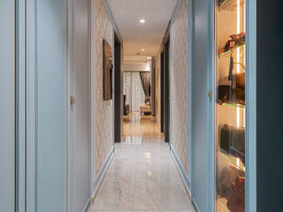 The Addition, Mr Shopper Studio Pte Ltd Mr Shopper Studio Pte Ltd Modern corridor, hallway & stairs