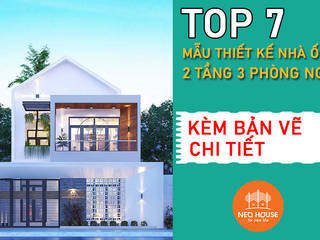 7 mẫu thiết kế nhà ống 2 tầng 3 phòng ngủ đẹp tiện nghi 2021, NEOHouse NEOHouse