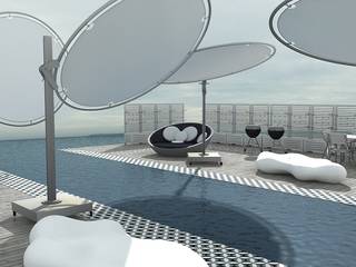 Umbrosa umbrellas, Blophome Blophome Infinity Pool