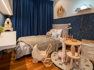 Tre Residences, Mr Shopper Studio Pte Ltd Mr Shopper Studio Pte Ltd Scandinavian style nursery/kids room